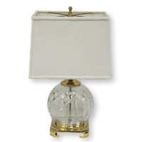 Waterford Crystal Ball Table Lamp