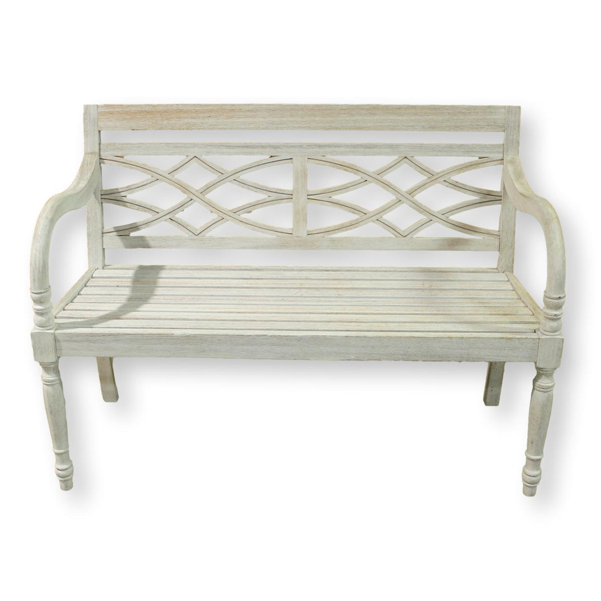 Ballard Designs 'Ceylon Whitewash' Bench