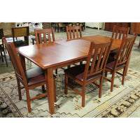 West Point Woodworking Amish Dining Table w/6 Chairs