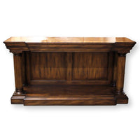 Mahogany Console Table