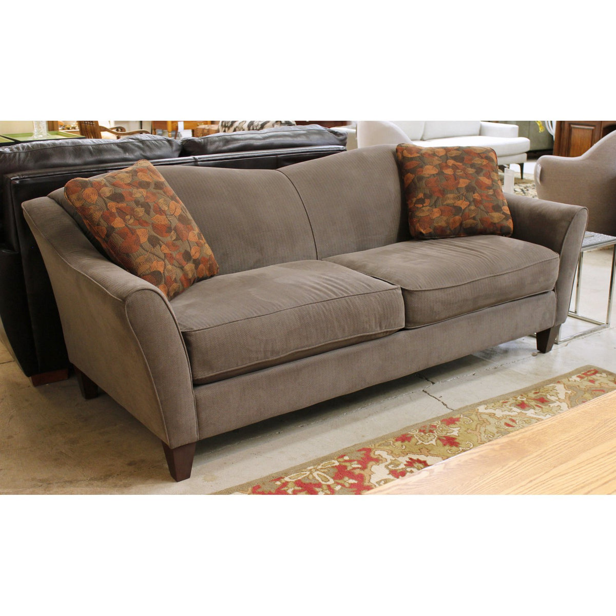 La-Z-Boy Reverse Camelback Sofa