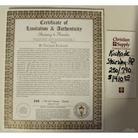 Framed Limited Edition Lithograph "Stairway to Paradise" by Thomas Kinkade