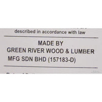 Green River Lumber Co. Pair of Mission Counter Stools