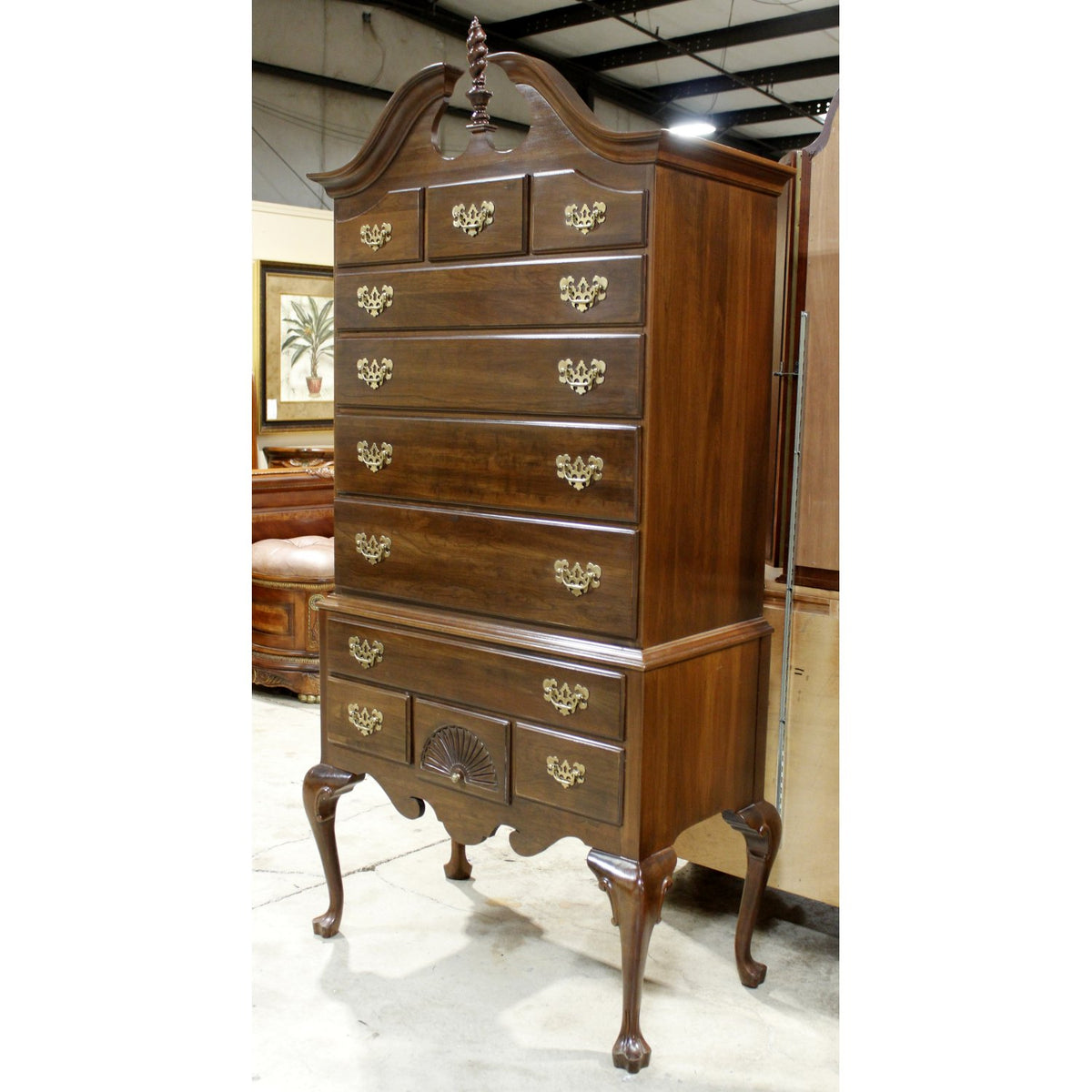 Ethan Allen Highboy Chest of Drawers