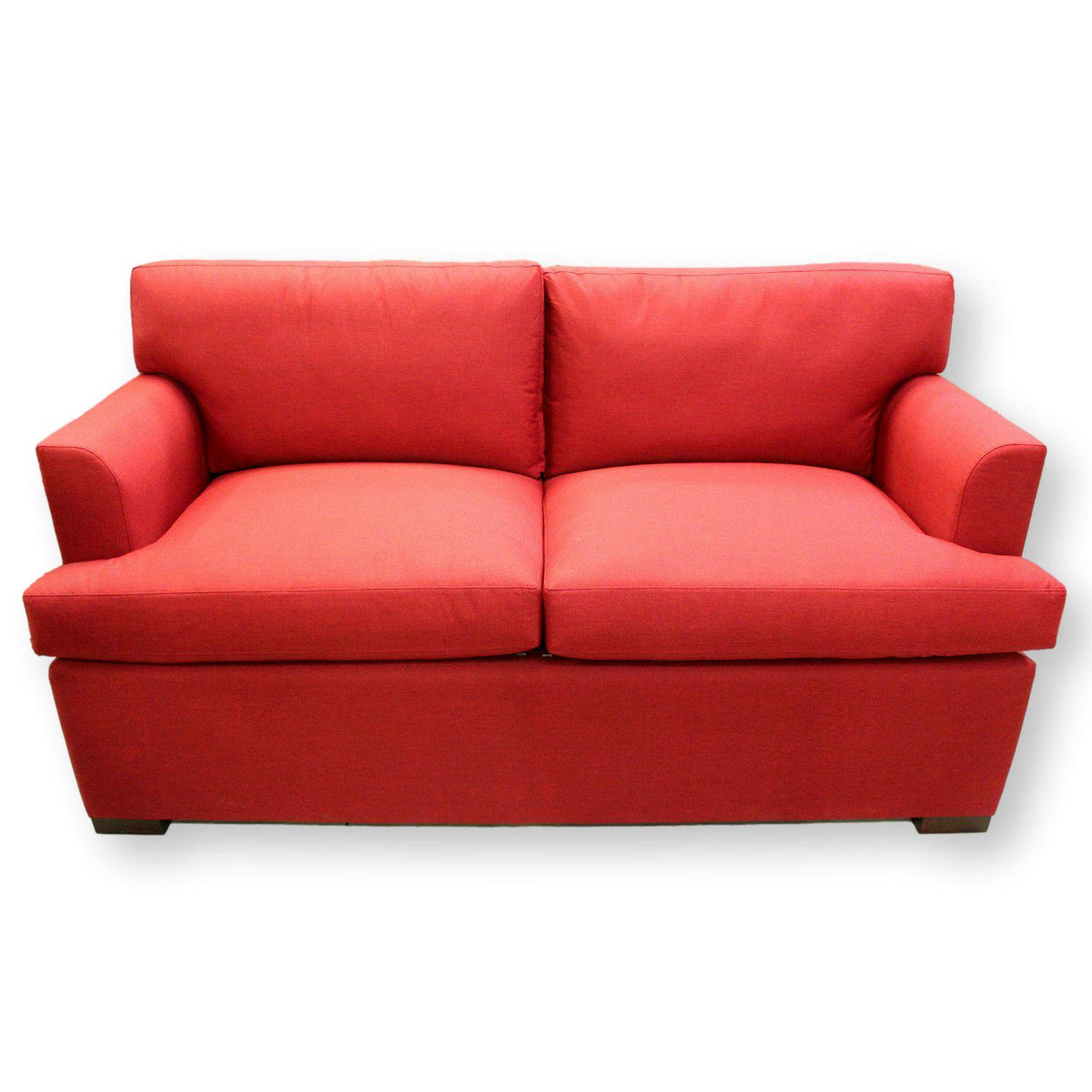 Custom Red Sofa
