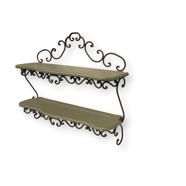 Ethan Allen Two Tier Hanging Shelf