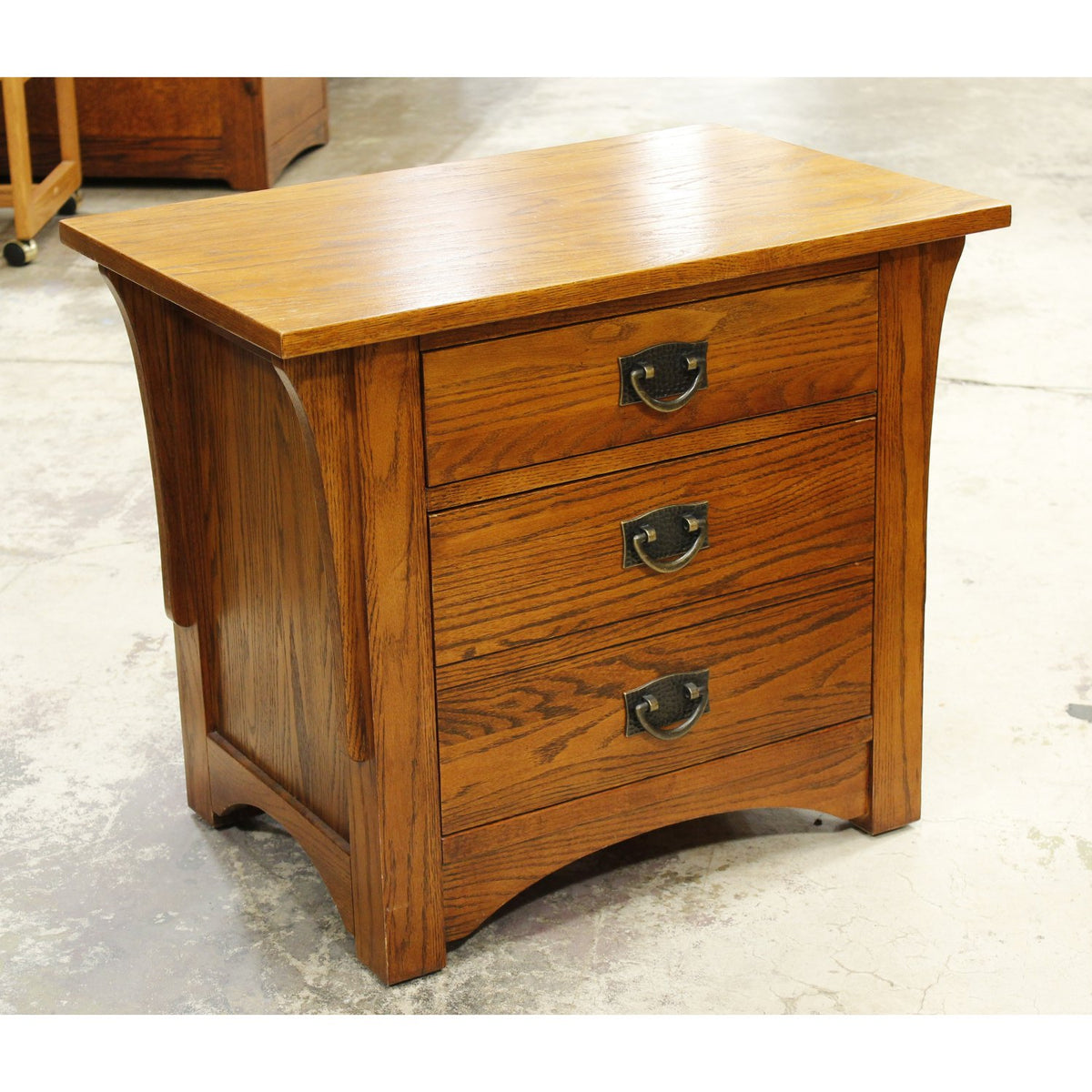 Mission Oak File Cabinet w/Drawer