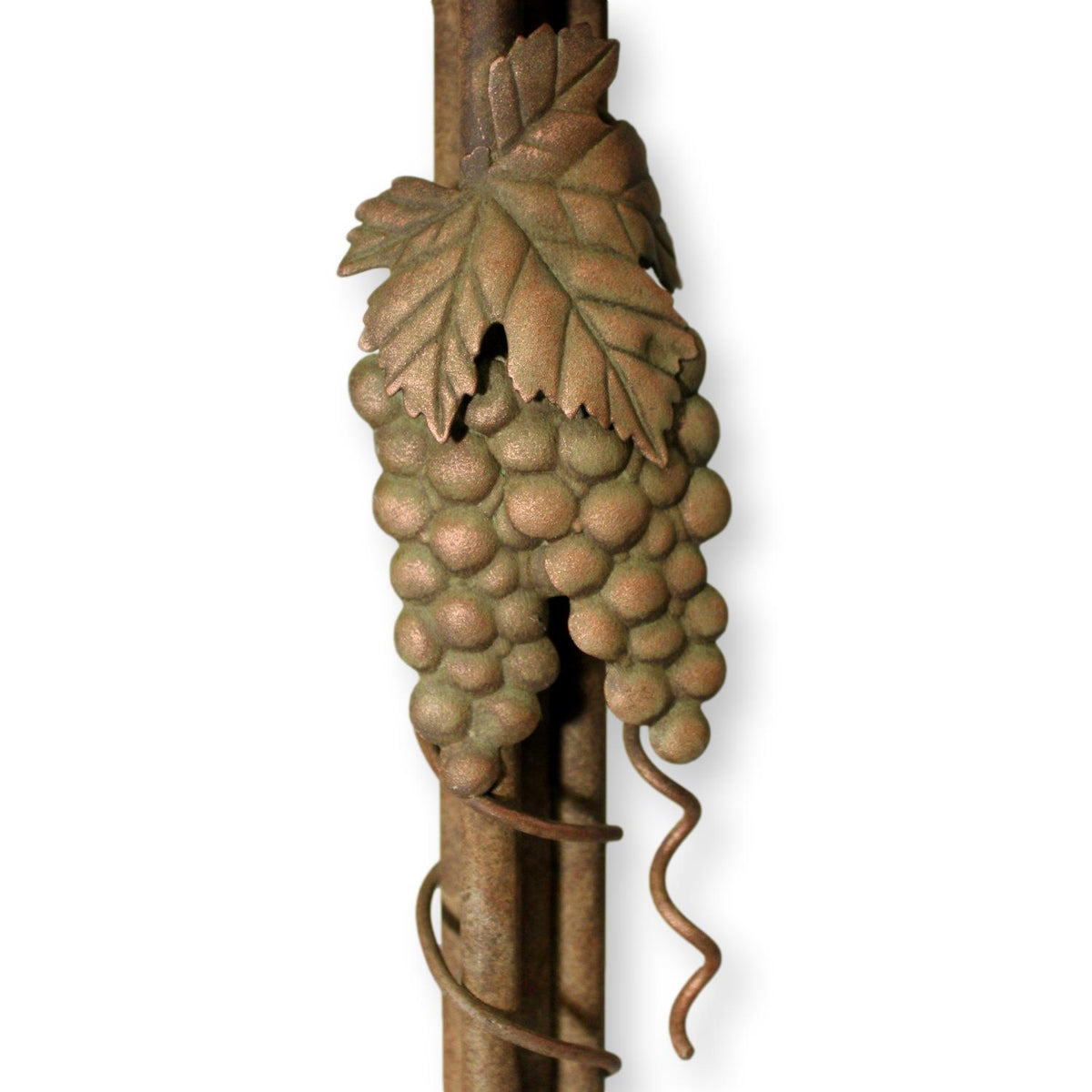 Set/3 Rust Metal Candlesticks