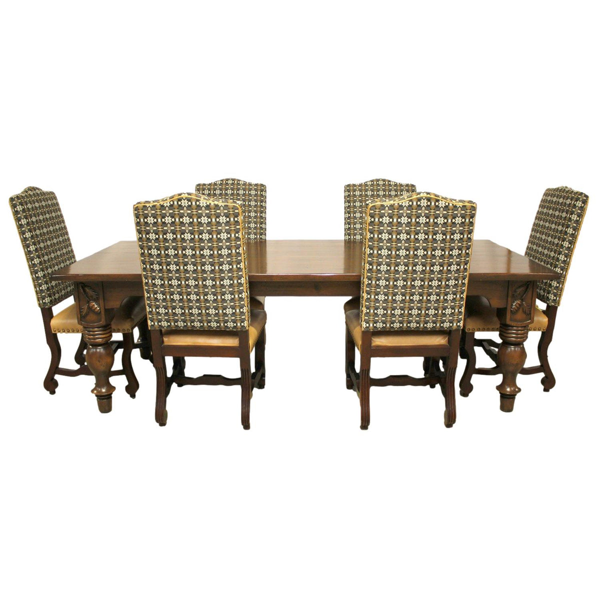 Woodland Furniture Harvest Dining Table w/6 Chairs