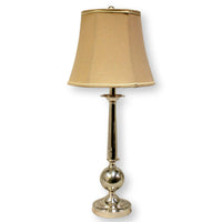 Pottery Barn Silver Table Lamp