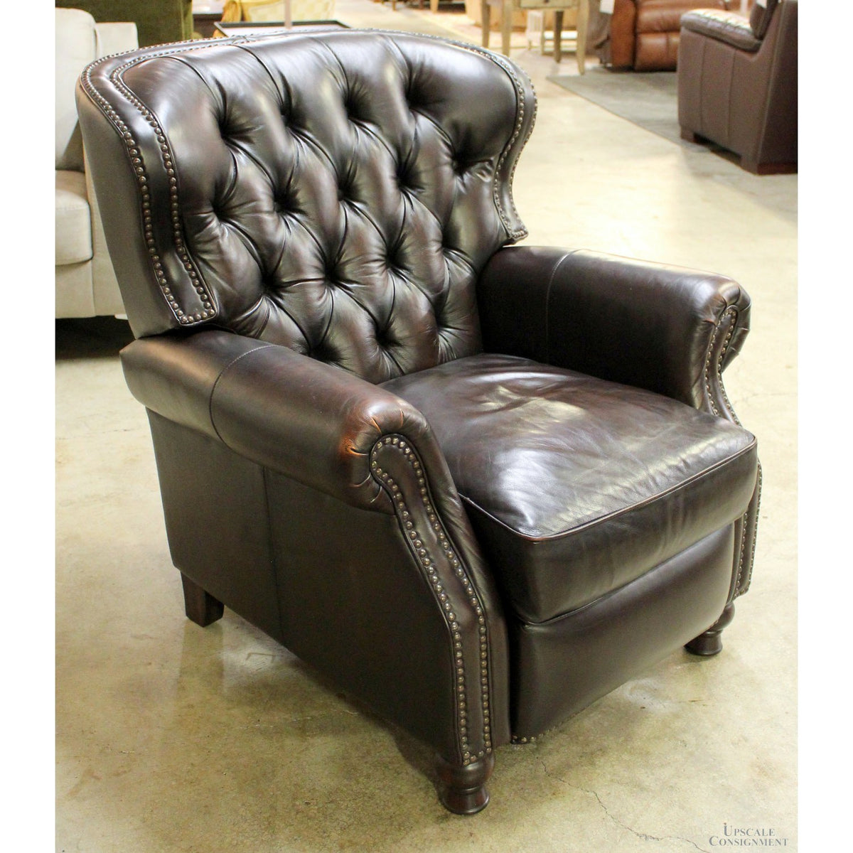 Barcalounger 'Presidential' Leather Recliner