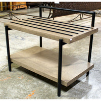 InterSpaceLiving 2-Tier Nightstand