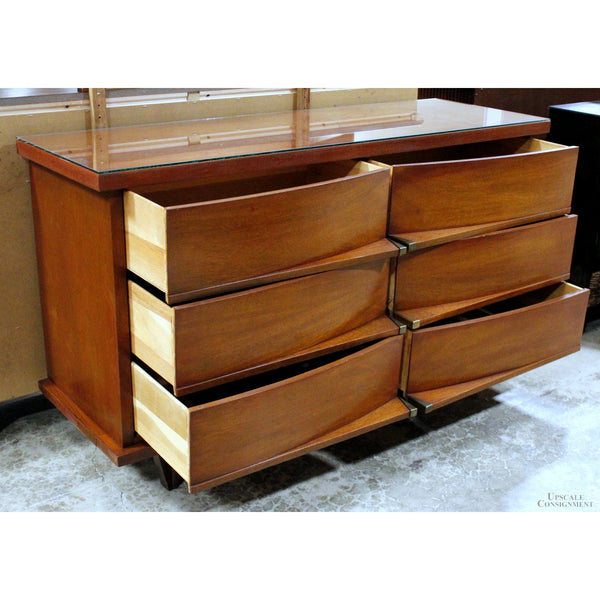Dixie Mid-Century Modern Double Dresser