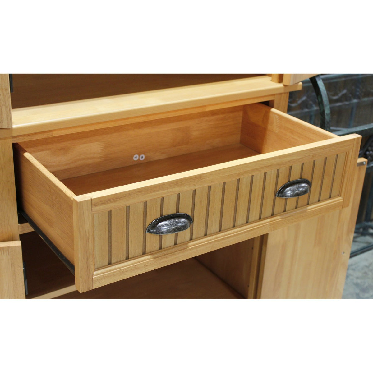 Flextseel 'Nantucket' 3 Section Oak Cabinet