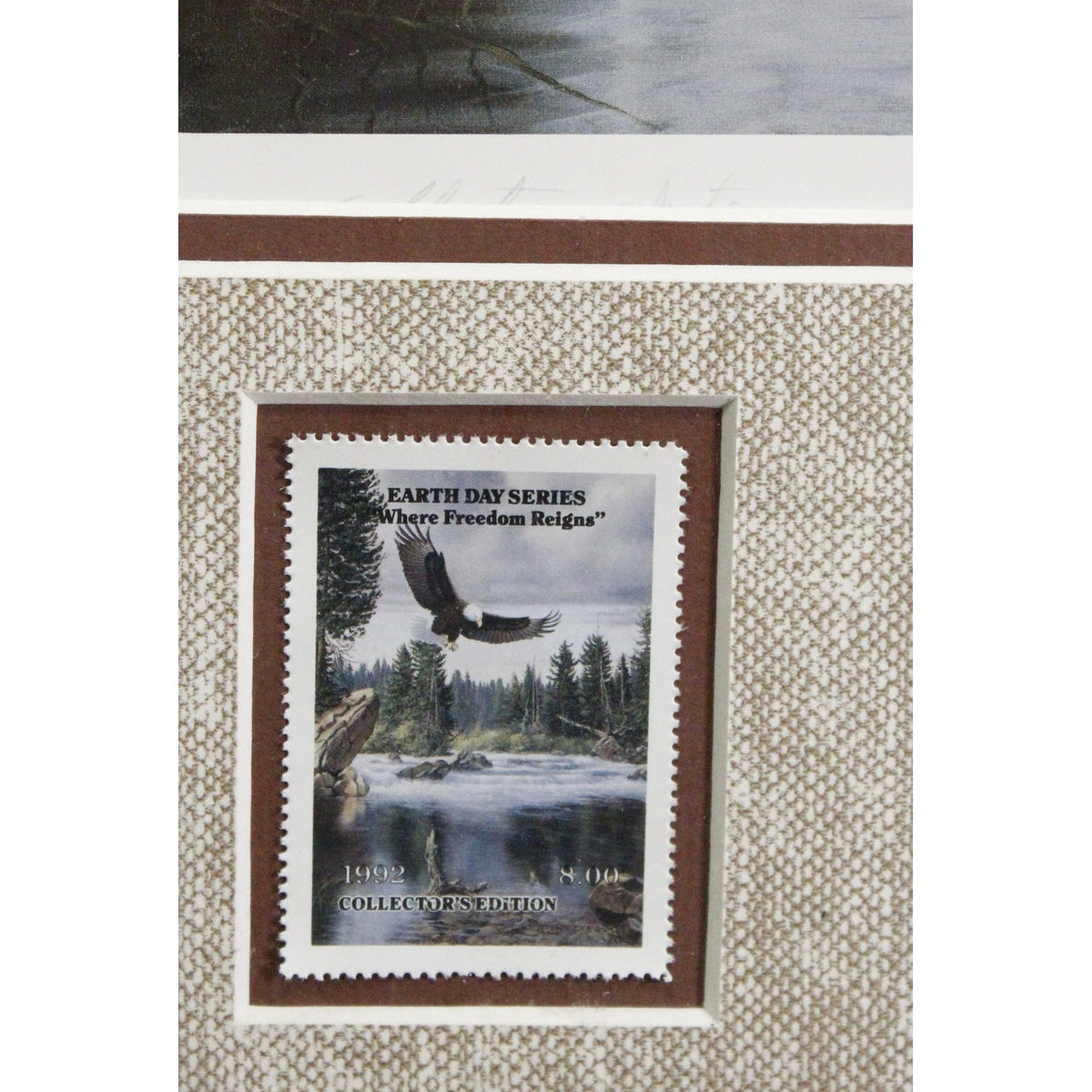 Framed Print 'Where Freedom Reigns' (Eagle) By Derk Hansen