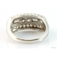 Vintage .80ctw Diamond 14K White Gold Ring - Refurbished