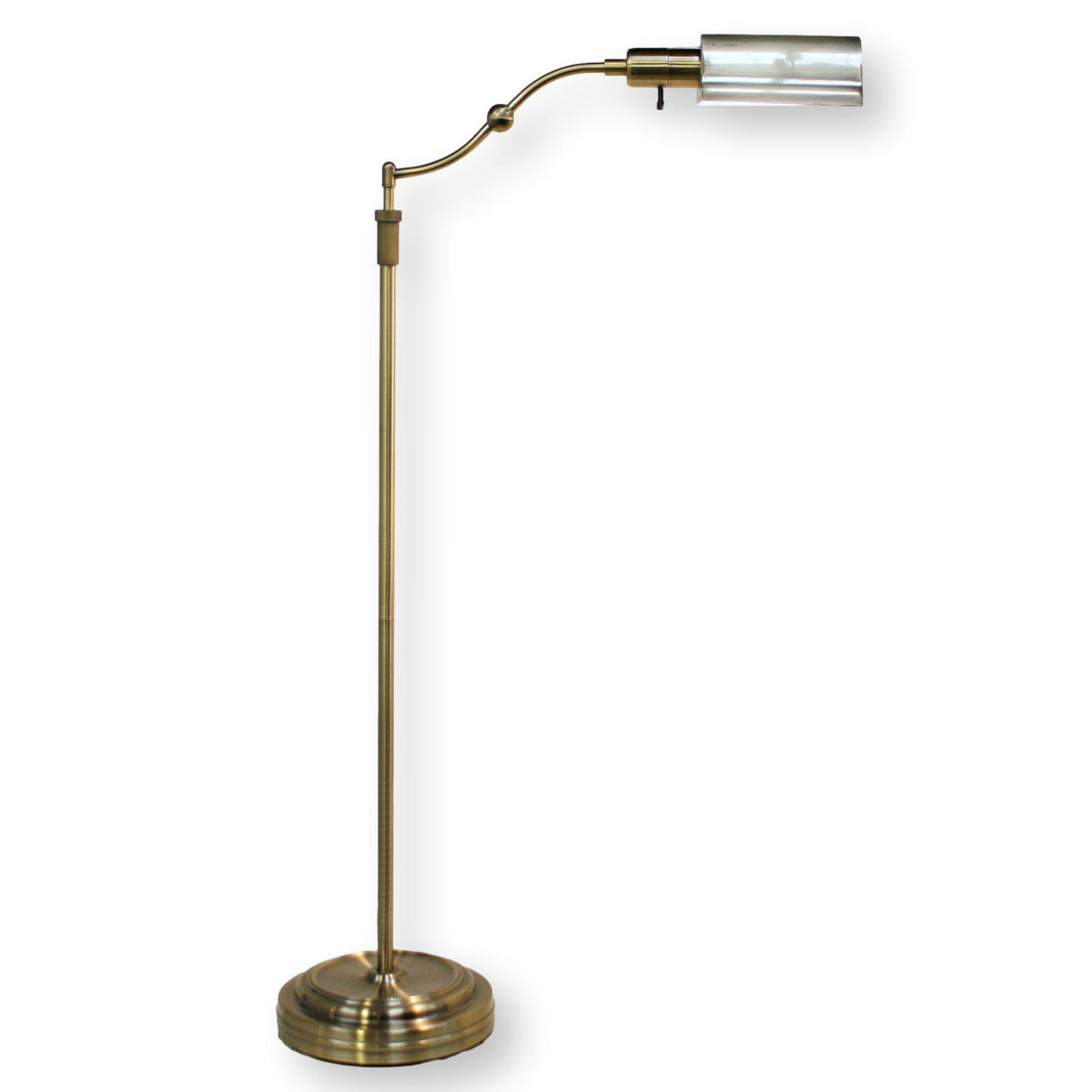 Articulated Pharmacy Style Floor Lamp