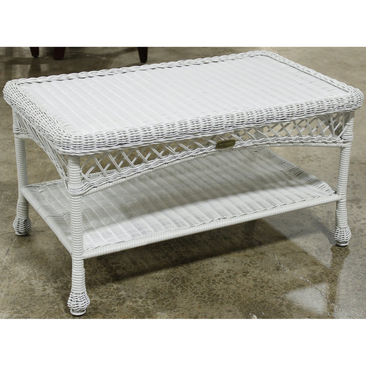 Pier 1 Imports 4-Piece Outdoor Wicker Set w/Cushions