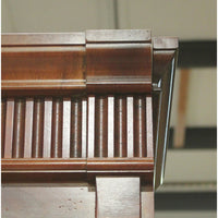 Pulaski 2pc. Curio Cabinet w/Curved Mirrored Back