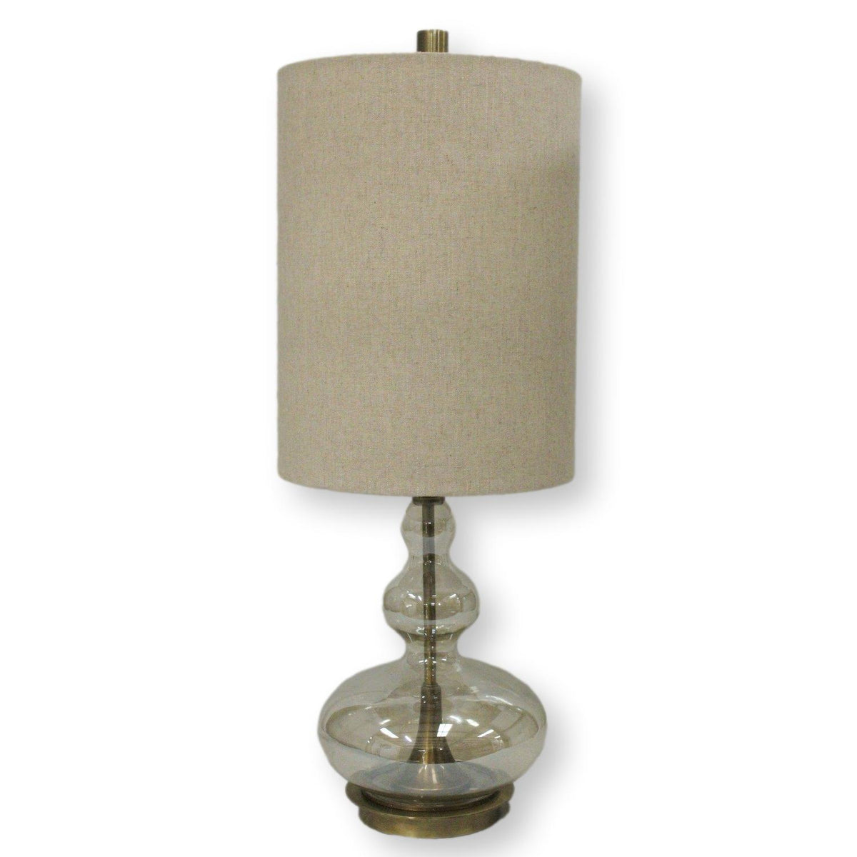 Uttermost 'Formoso' Amber Glass Table Lamp