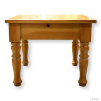 Cottage Pine Square End Table