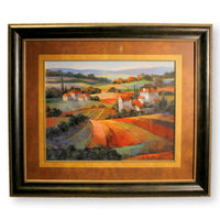 Framed Tuscan Landscape Print