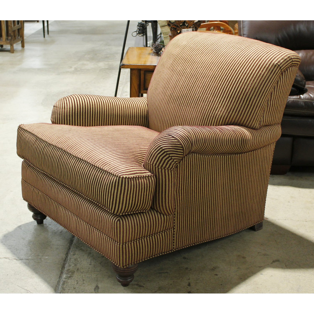 Ethan Allen Club Chair w/Ottoman