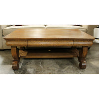 Vintage Oak Coffee Table w/Drawer