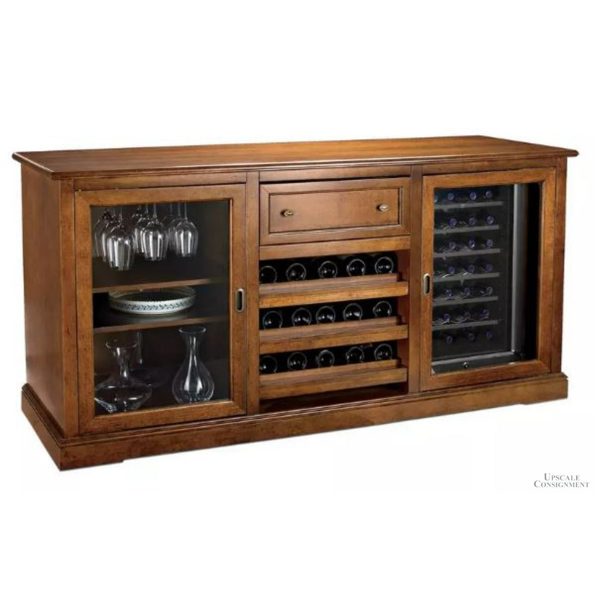 Wine Enthusiast 'Siena' Wine Credenza w/Cooling Storage Option