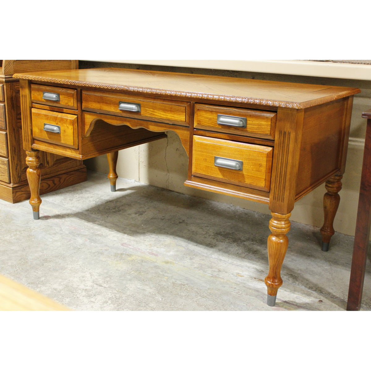 Ashley Oak Finish Desk
