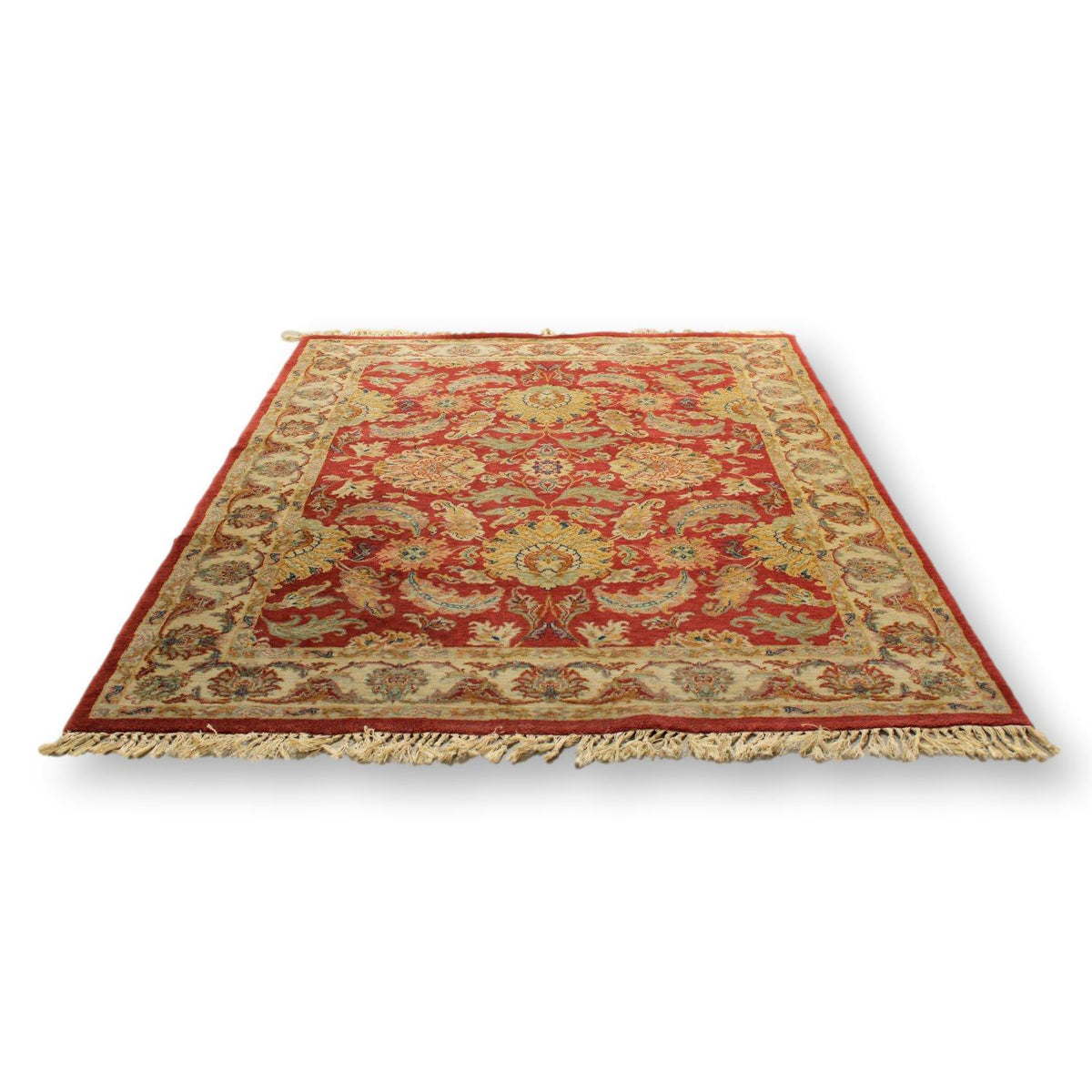Oriental Weavers 5' 7'' X 8' 2'' Red & Gold Wool Area Rug