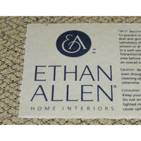 Ethan Allen Club Chair & Ottoman