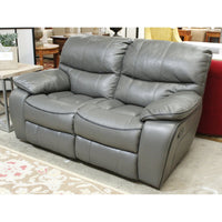 Gray Reclining Loveseat