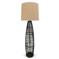 Rattan Floor Lamp