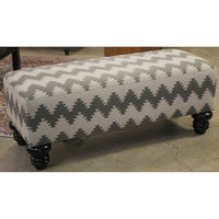 Chevron Pattern Bench