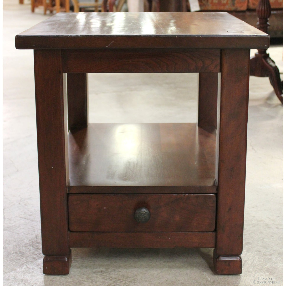 Nichols & Stone End Table w/Drawer