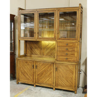 Bernhardt 'Hibriten' Asymmetrical China Cabinet