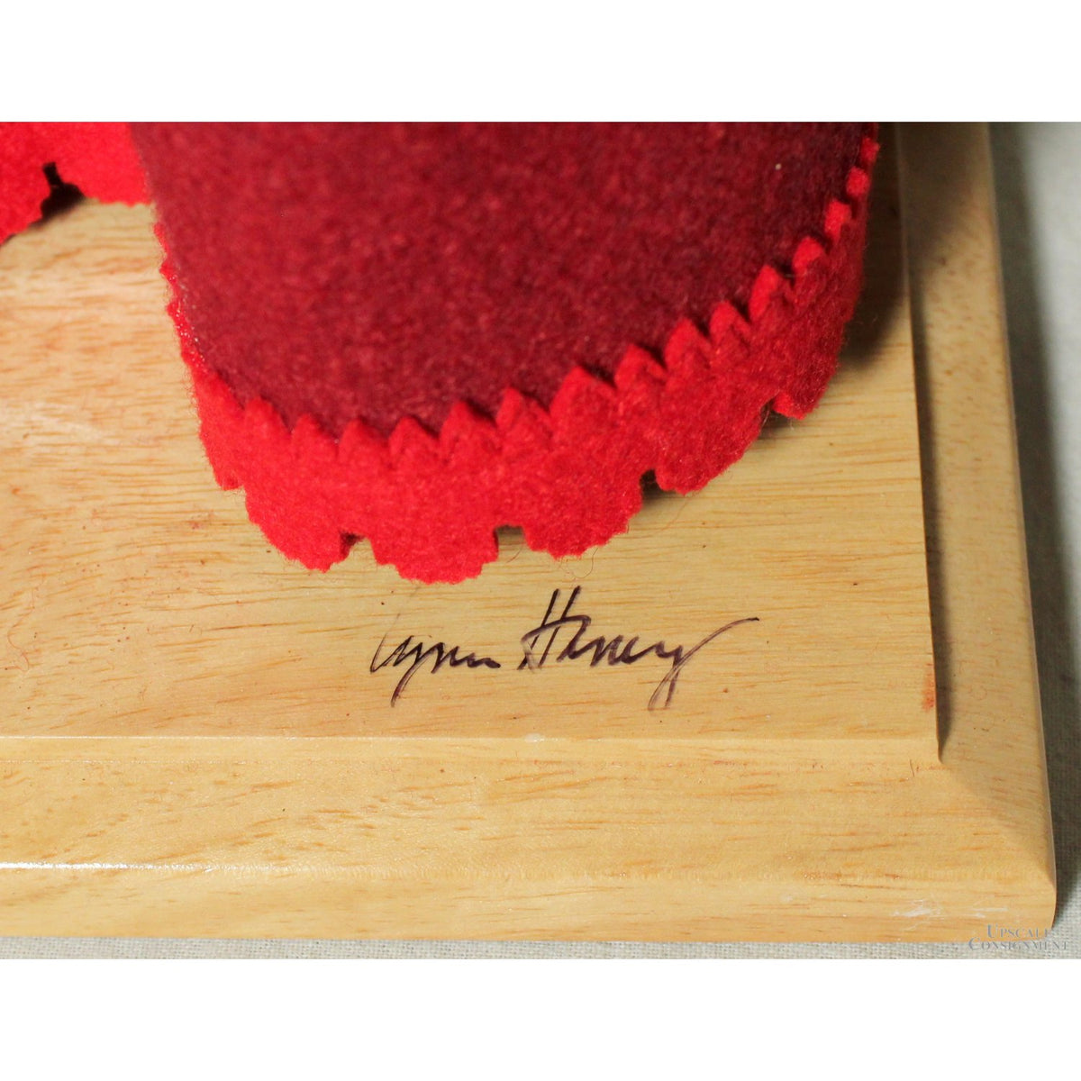 Lynn Haney 'Crimson Christmas' 18'' Santa Figure