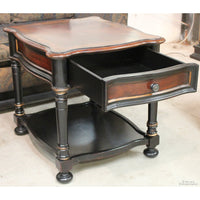 Hooker Furniture Two-Tone End Table w/Drawer