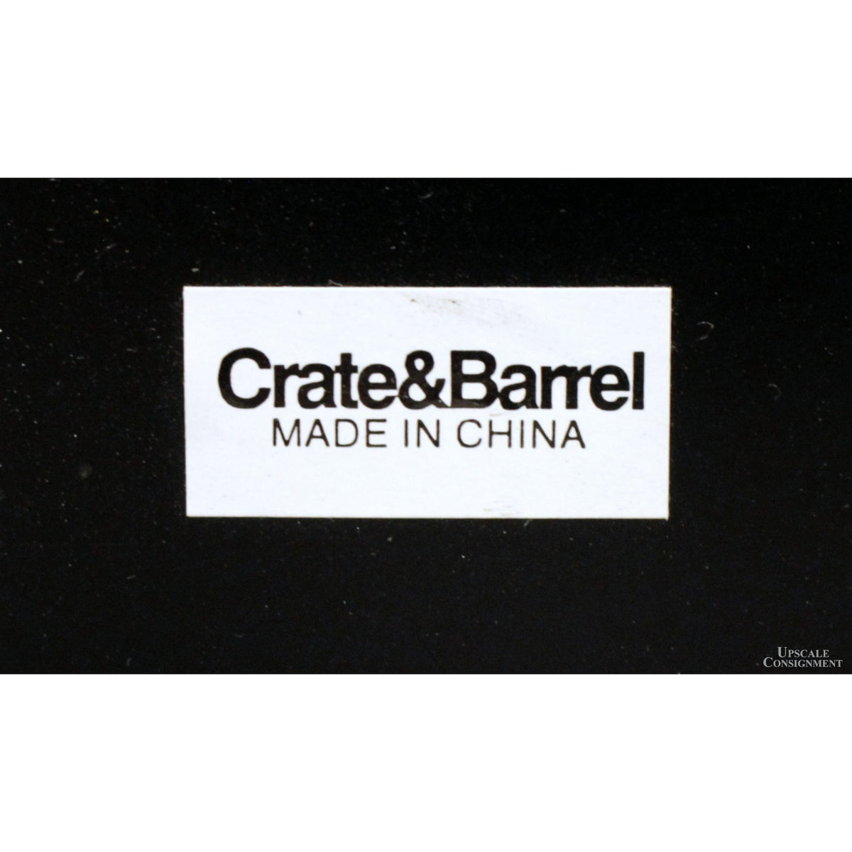 Crate & Barrel Black Secretary Desk