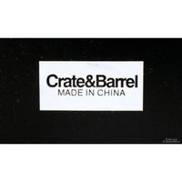 Crate & Barrel Black Secretary Desk