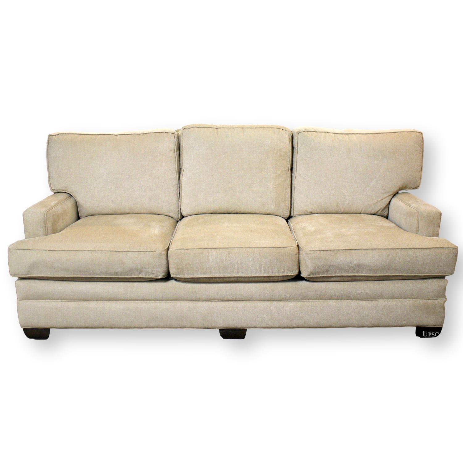 Taylor King Beige Sofa Upscale Consignment