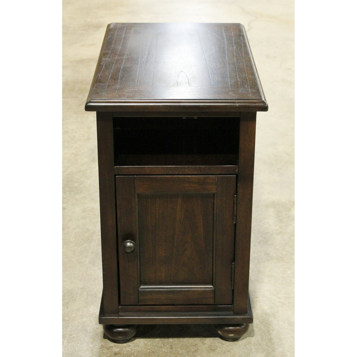 Ashley Furniture Narrow Nightstand w/Cabinet & Power Port