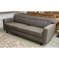 Tufted Gray Sofa