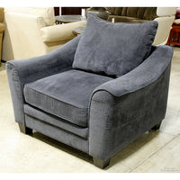 Haining Dark Blue Arm Chair
