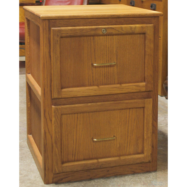 Buena Vista Oak Products 2 Drawer File Cabinet