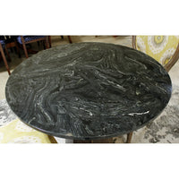 Round Marble Dinette Table w/2 Chairs