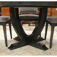 Canadel Black Dinette Table w/4 Chairs