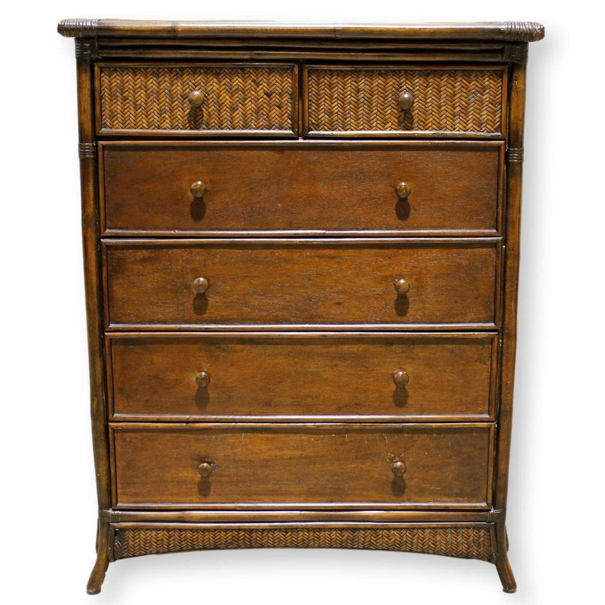 Rattan Chest of Drawers