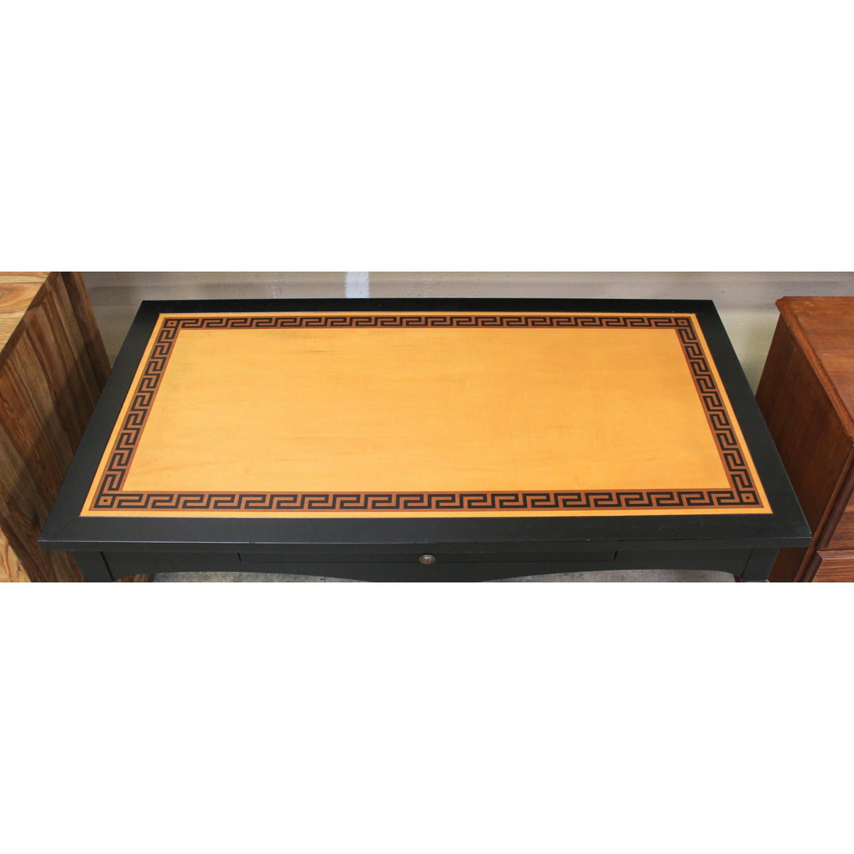 Mission Custom Furnishings Greek Key Writing Desk